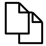 Document Two SVG Icon